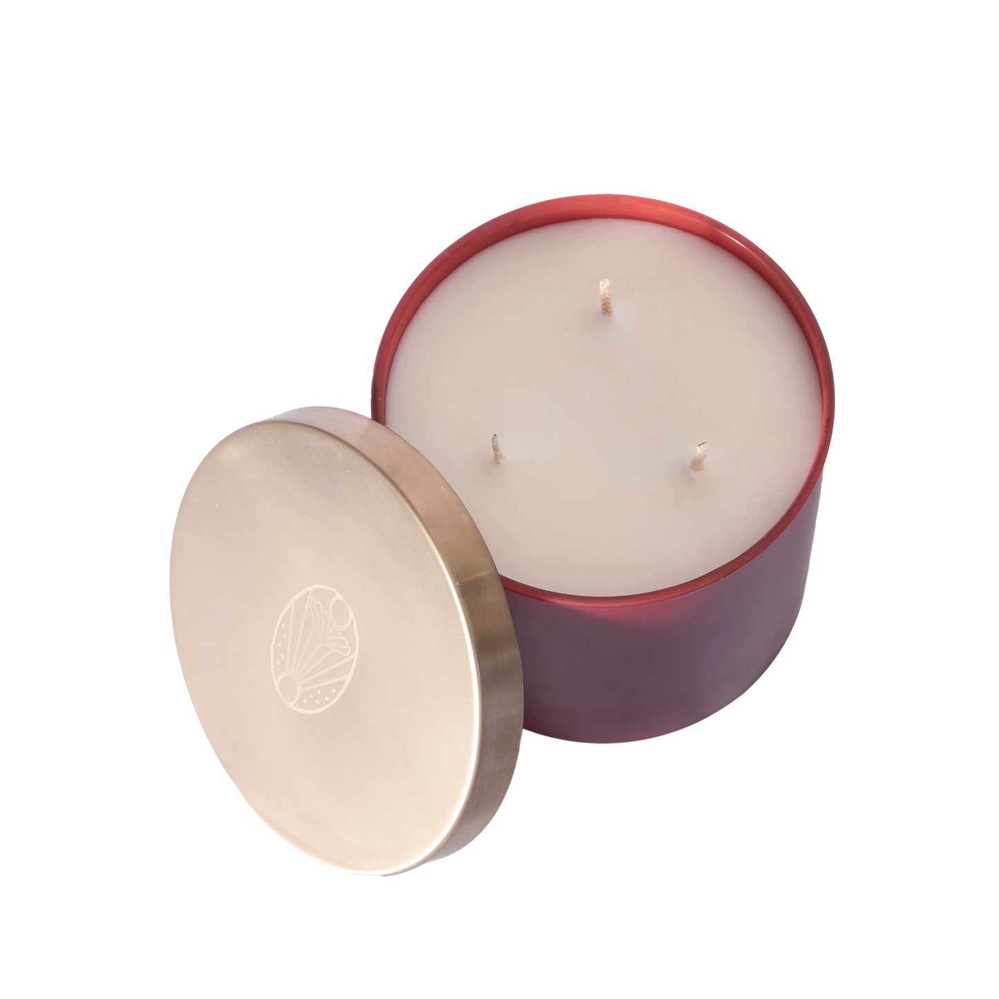 New Year Spirit - Large Size Natural Candle