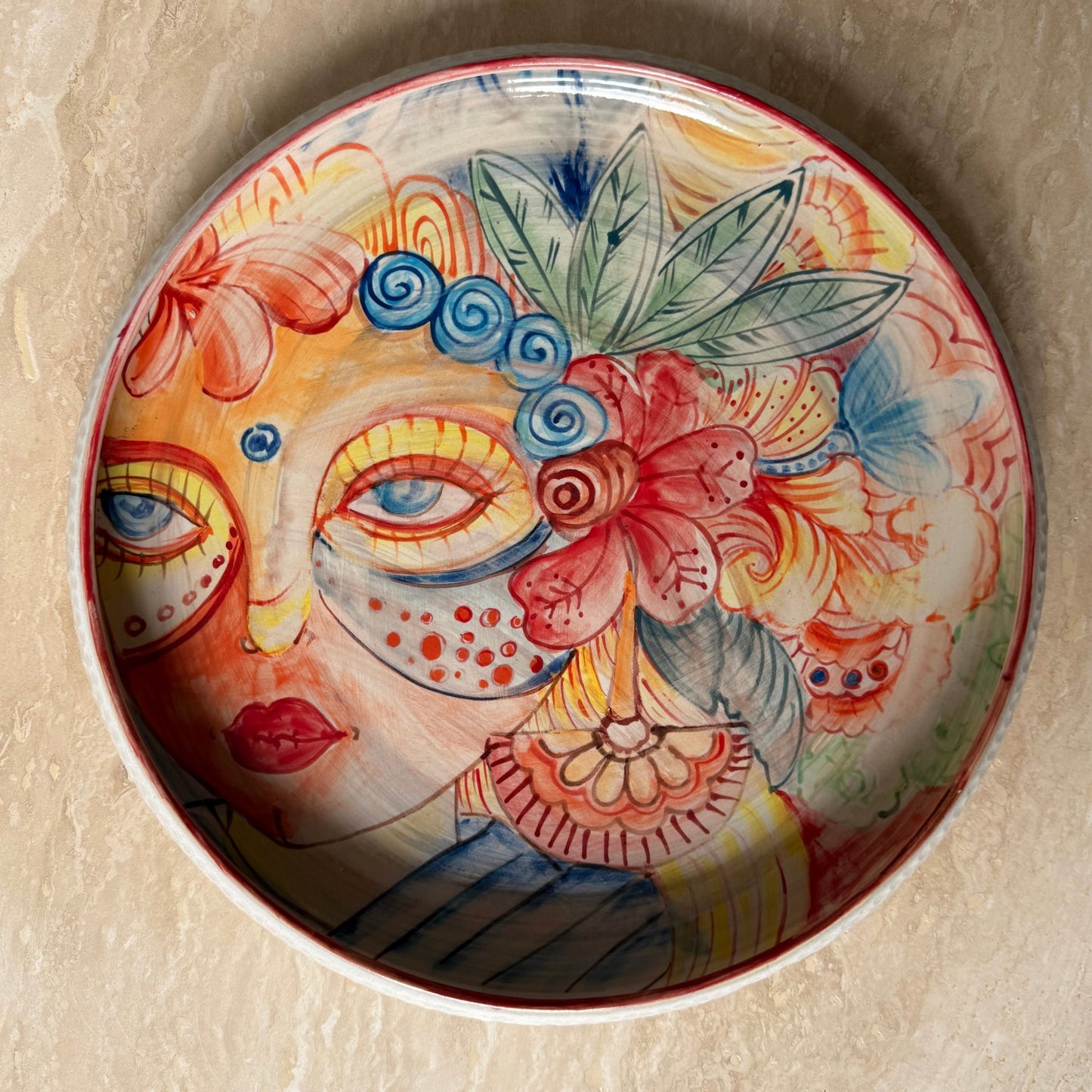 Vogue Statement Plate - Kevala x Taksu by Philip Lakeman
