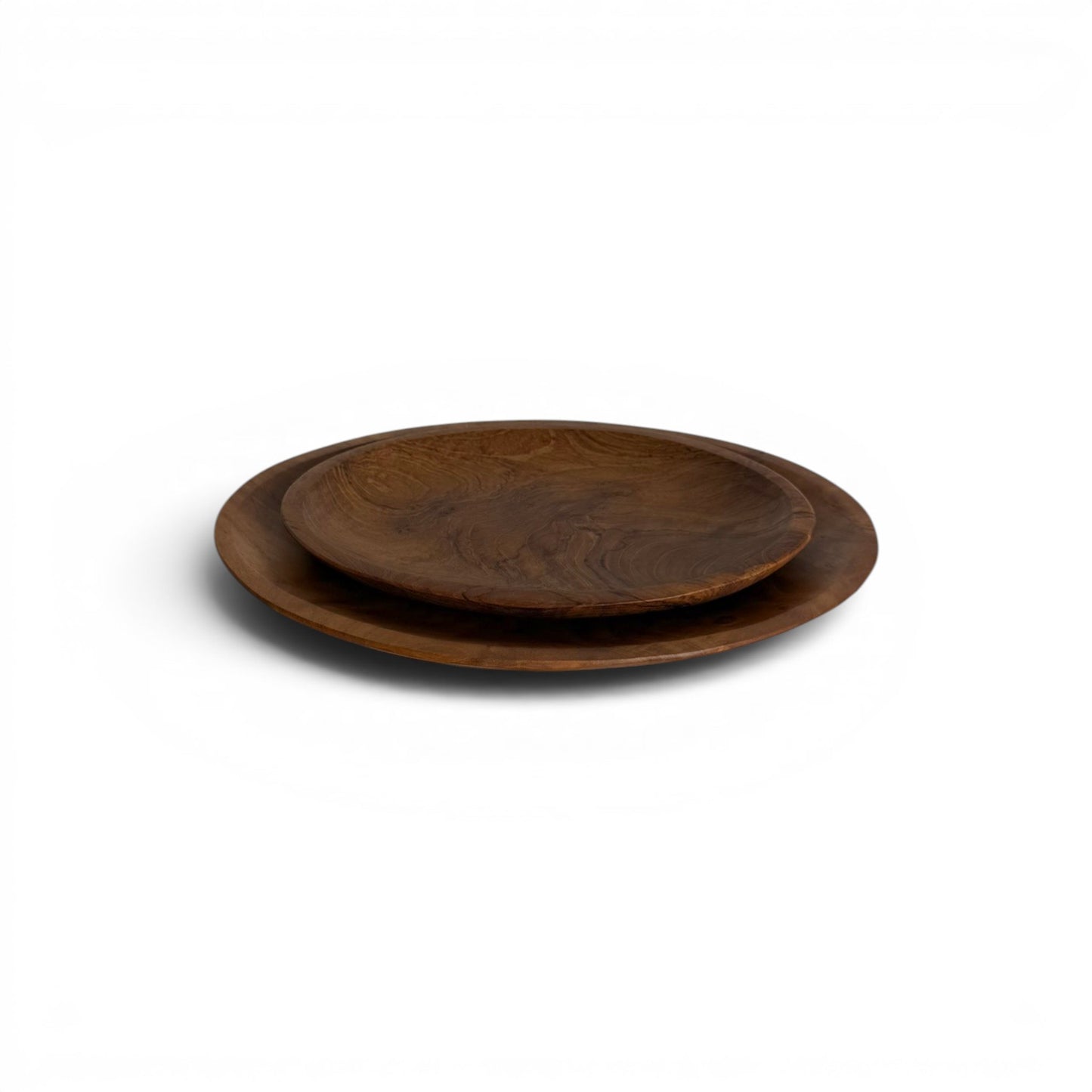 Drift Teak Oval Plate