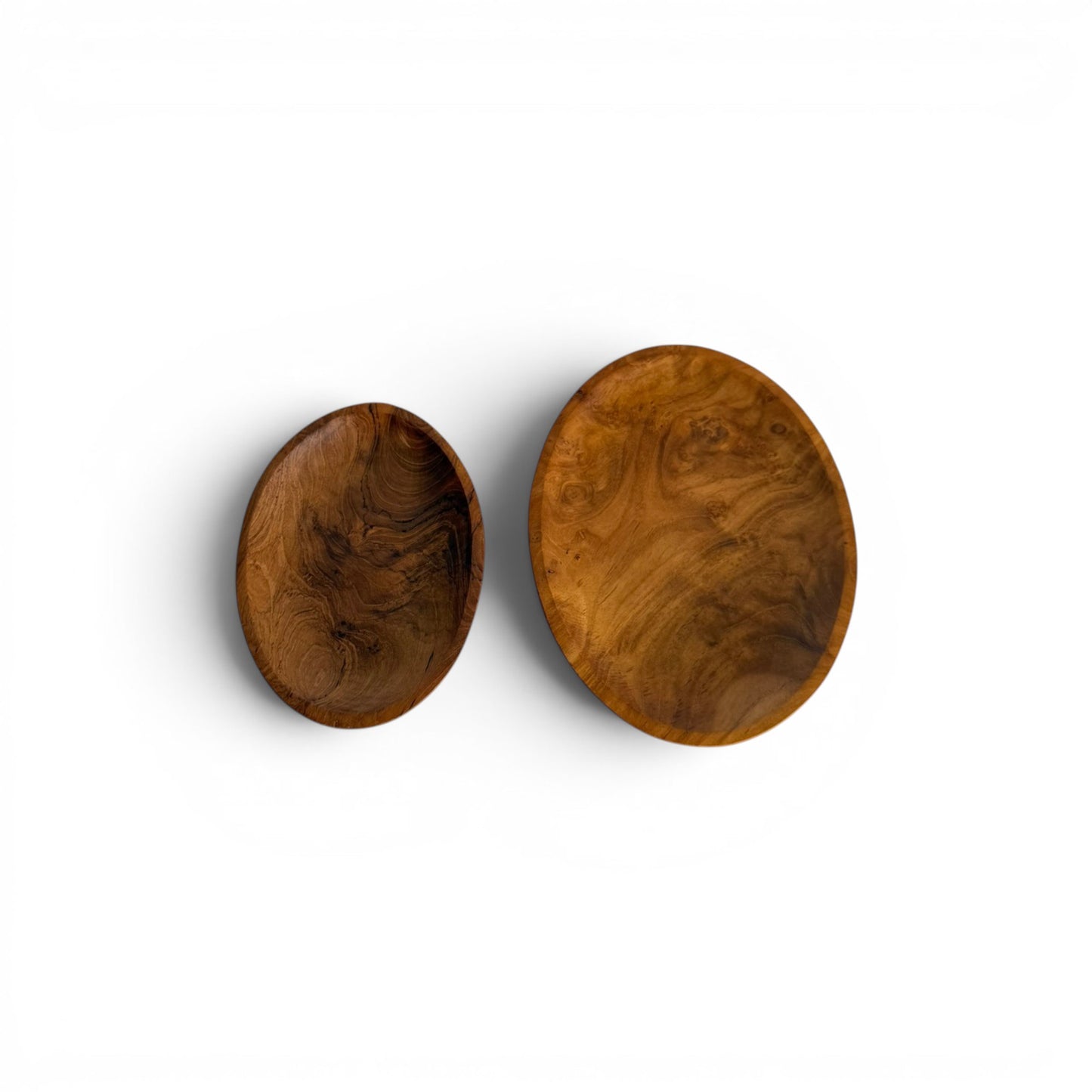 Drift Teak Oval Plate
