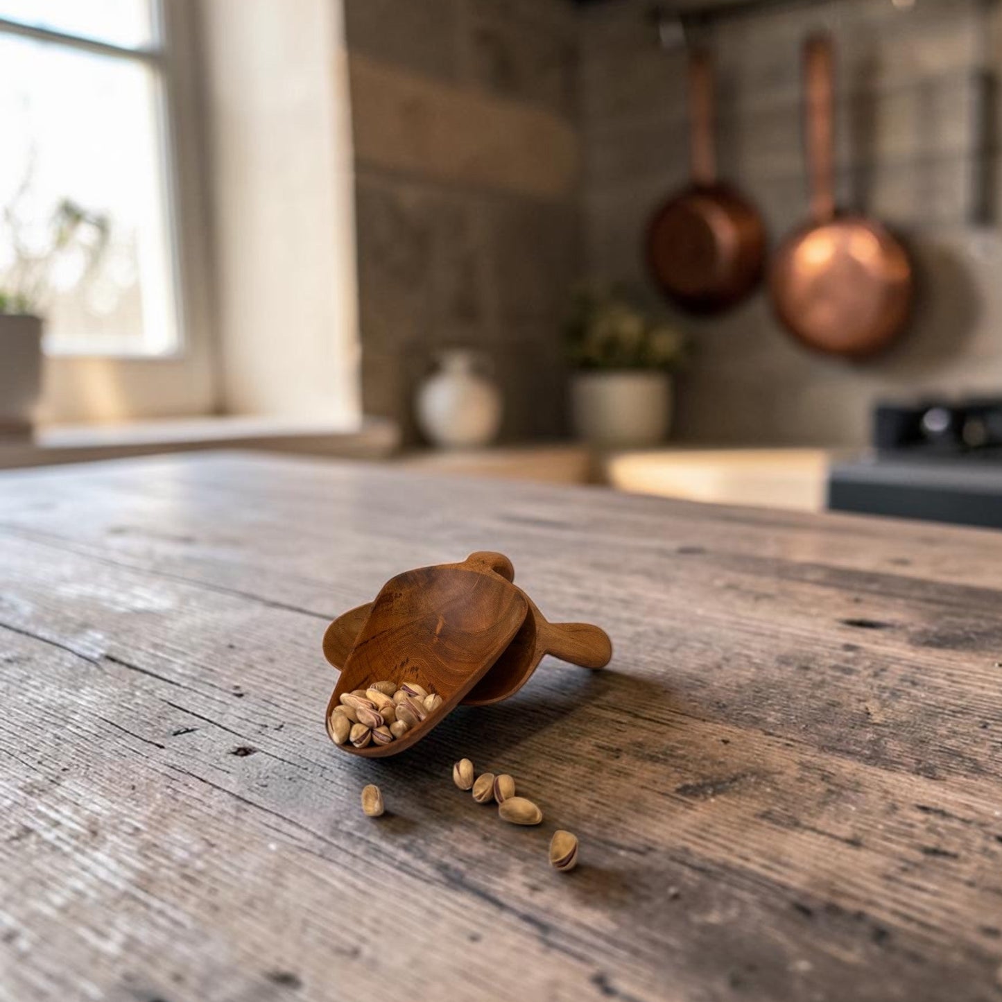 Pantry Teak Scoop