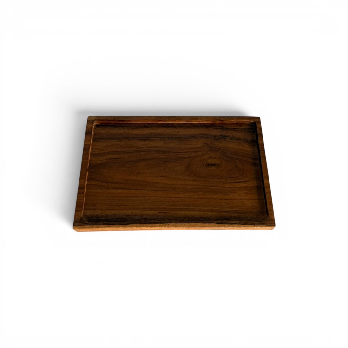 Framed Teak Serving Tray