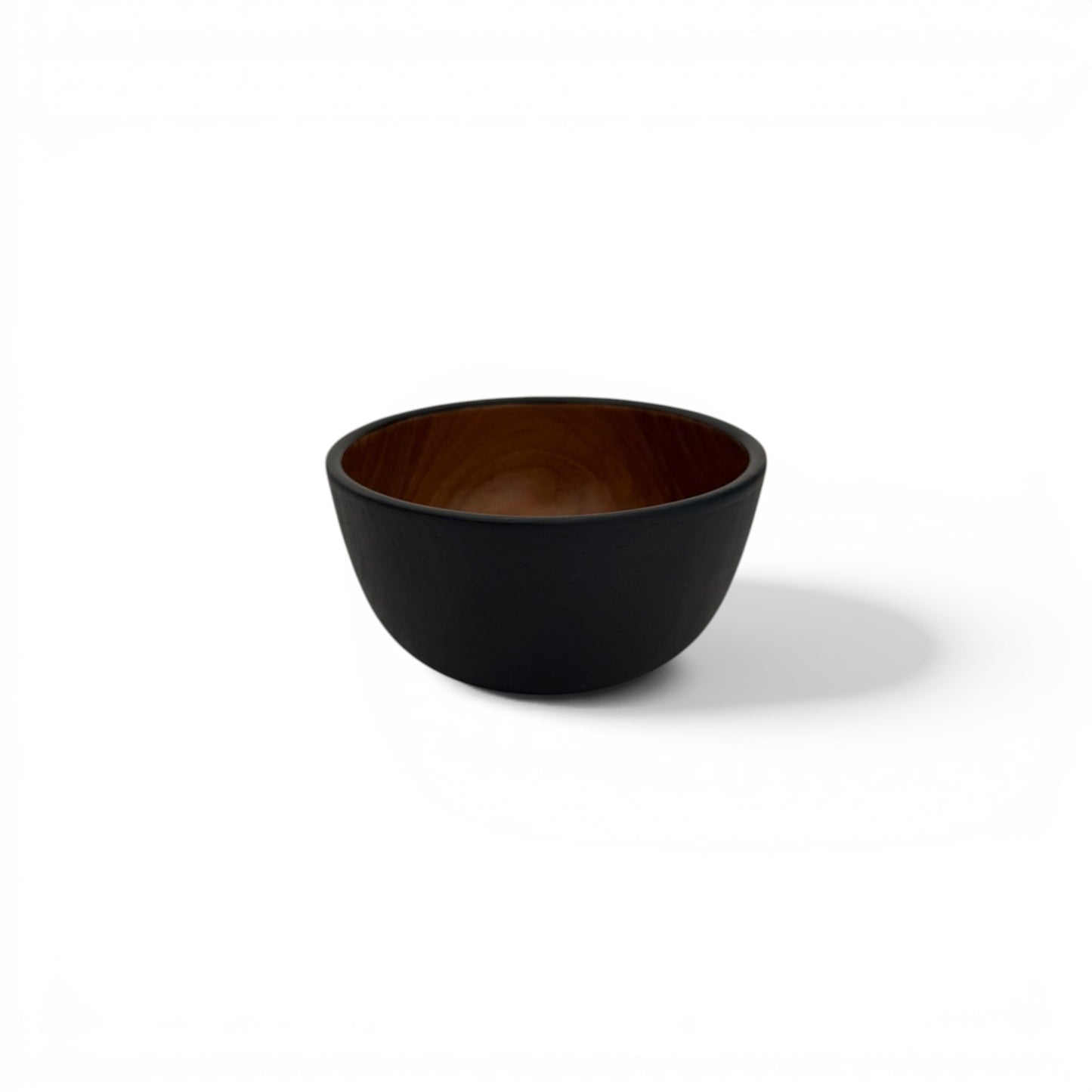 Dual-Tone Teak Bowl