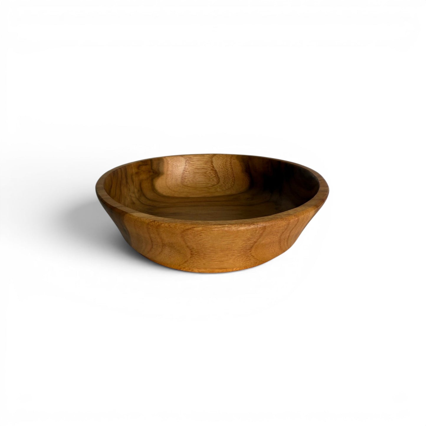 Flared Teak Bowl