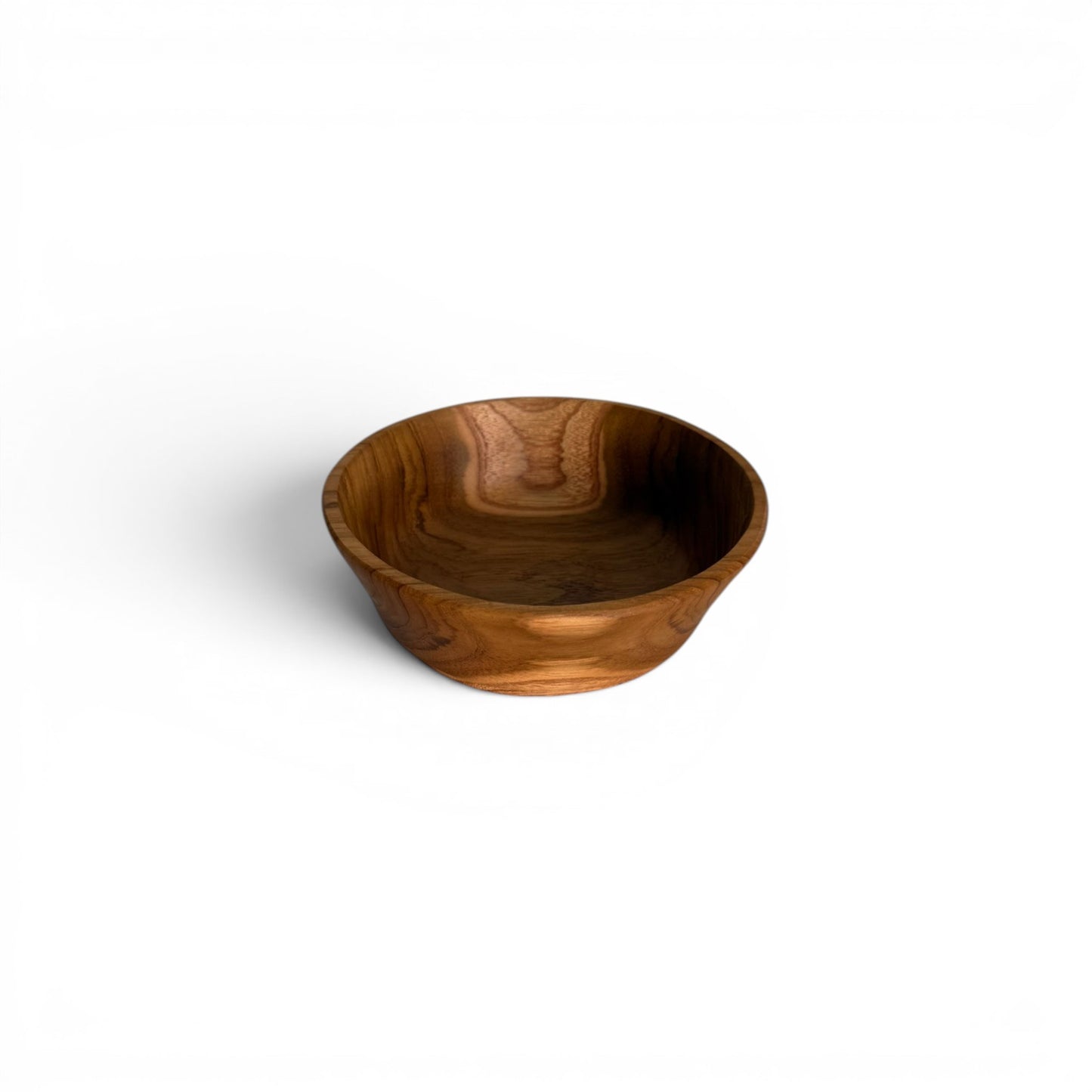 Flared Teak Bowl