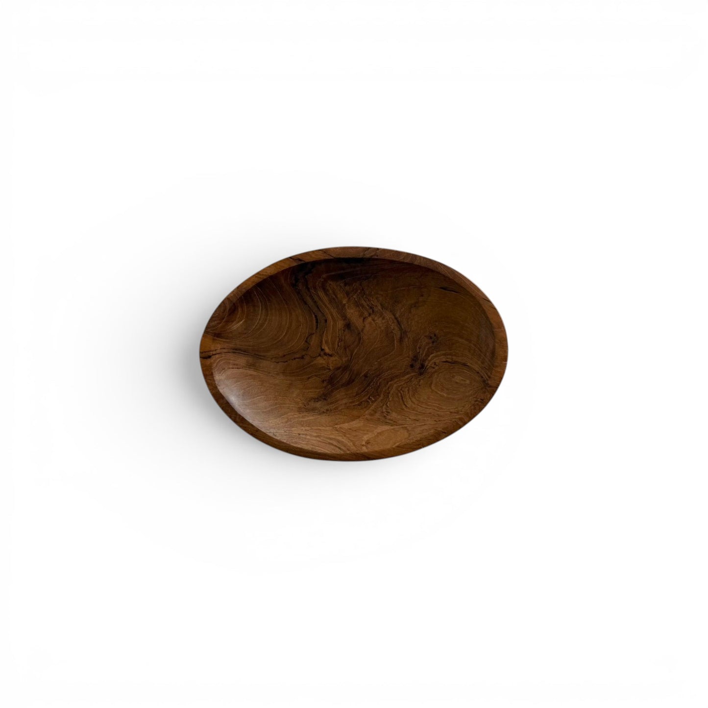 Drift Teak Oval Plate