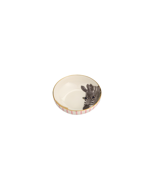 Wild Life Small Bowl - Zebra