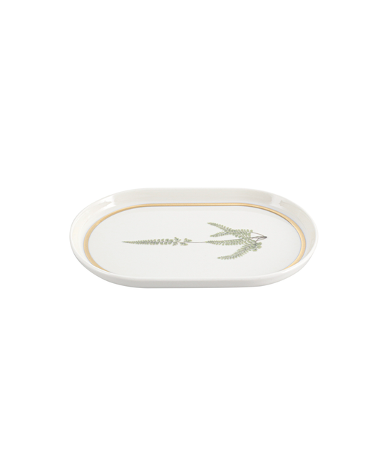 Botanical Oval Plate - Verdant Fern