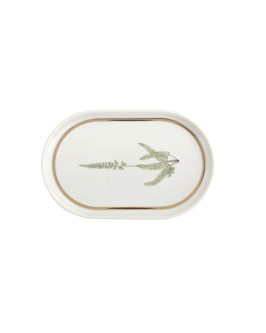 Botanical Oval Plate - Verdant Fern