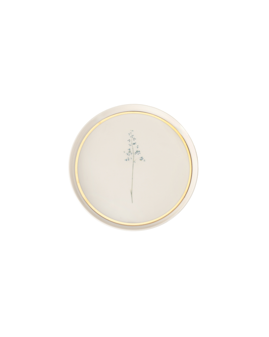 Botanical Side Plate - Blue Wildflower