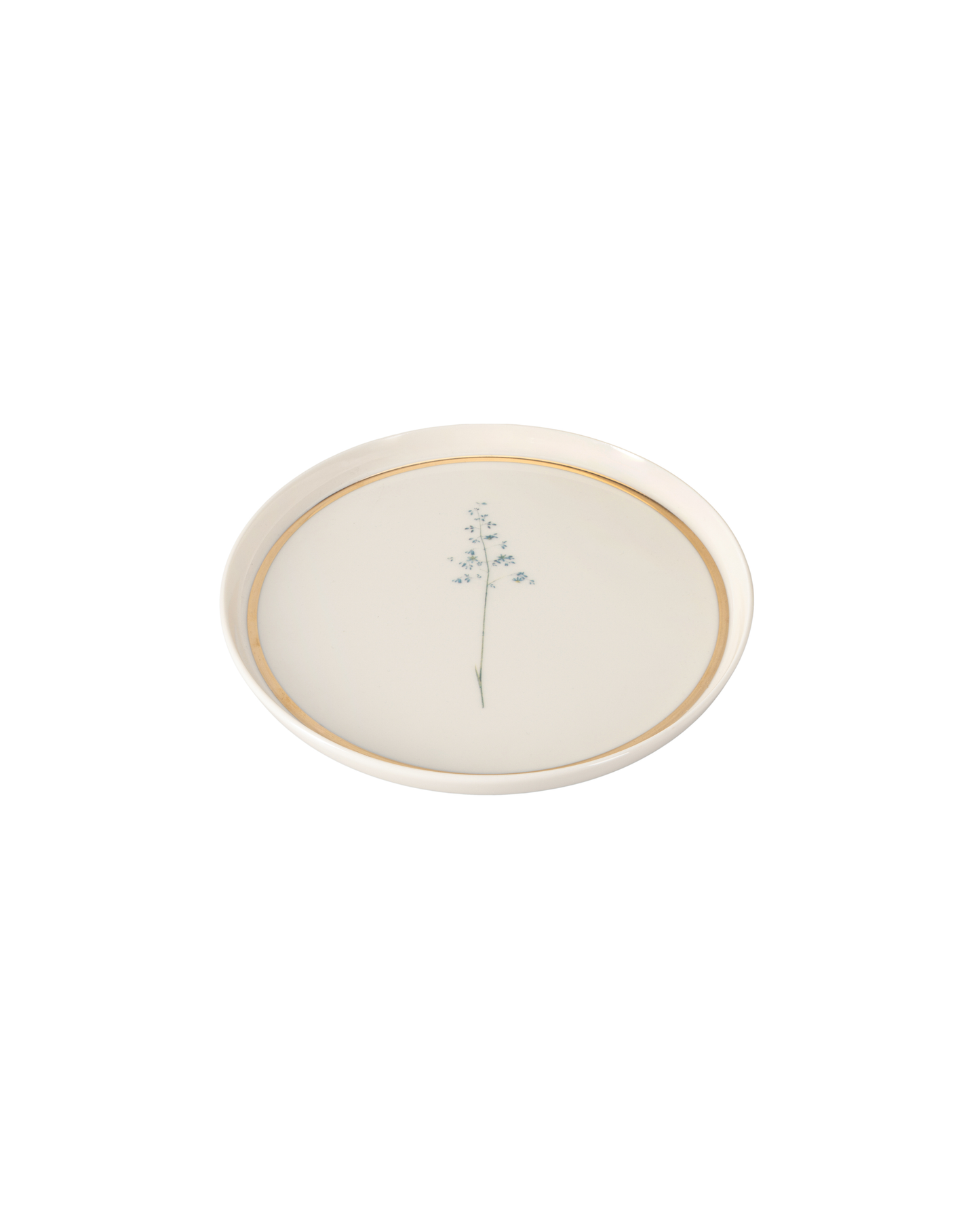 Botanical Side Plate - Blue Wildflower