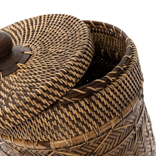 Savu Lidded Basket
