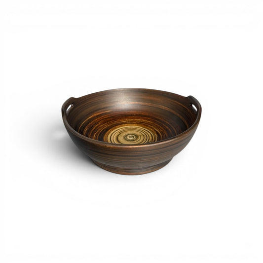 Artisan Swirl Serving Bowl