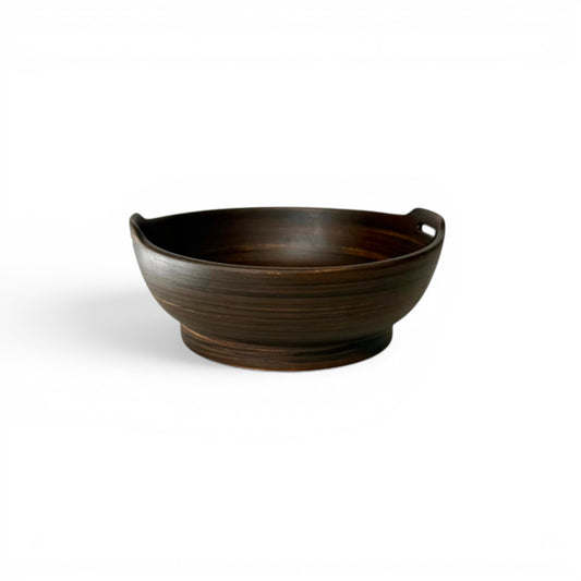 Artisan Swirl Serving Bowl