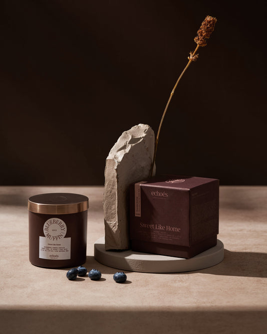 Blueberry Muffin - Small Size Natural Candle