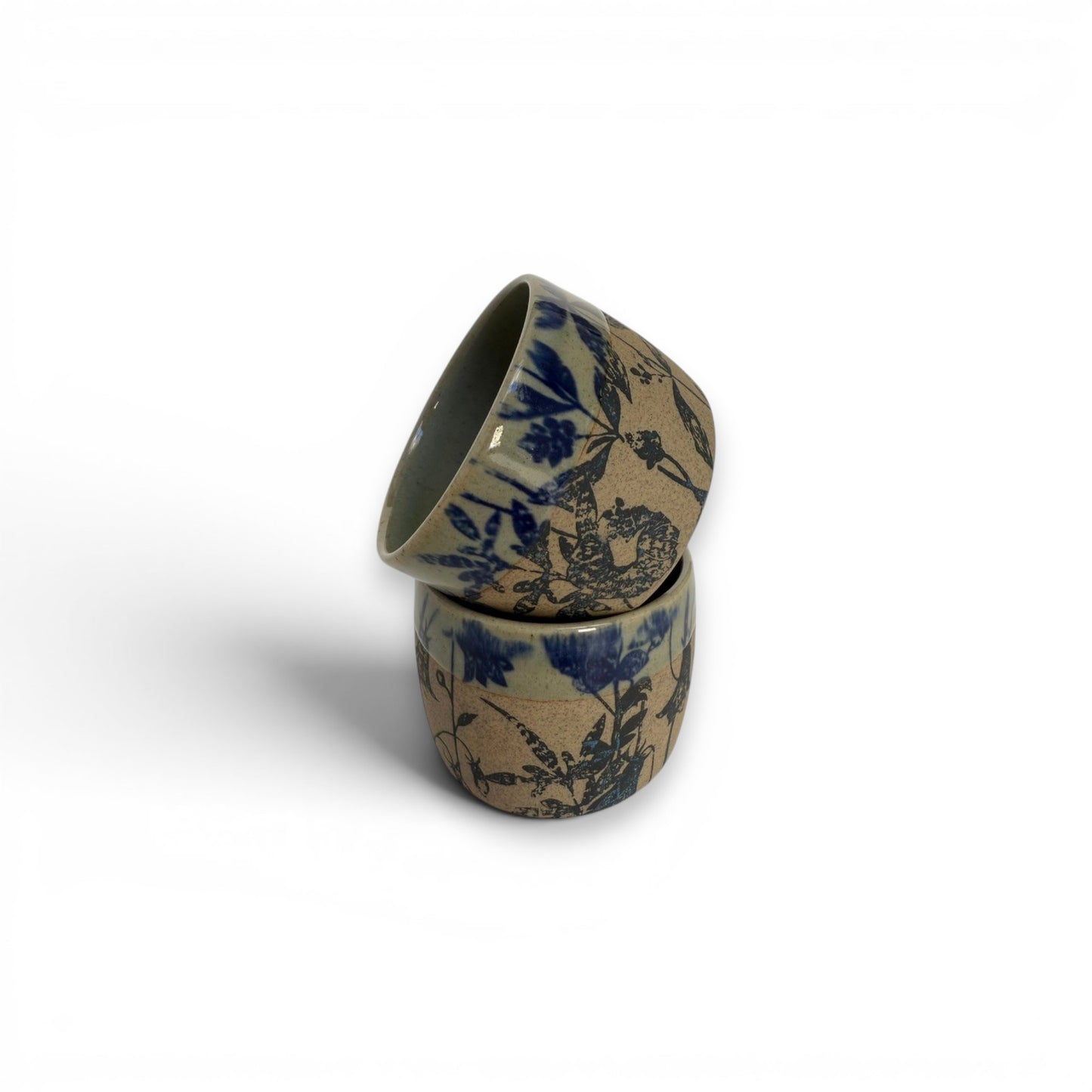 Blue Flora Tea Set