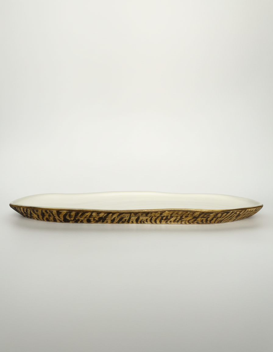 Artisan Textured Long Plate
