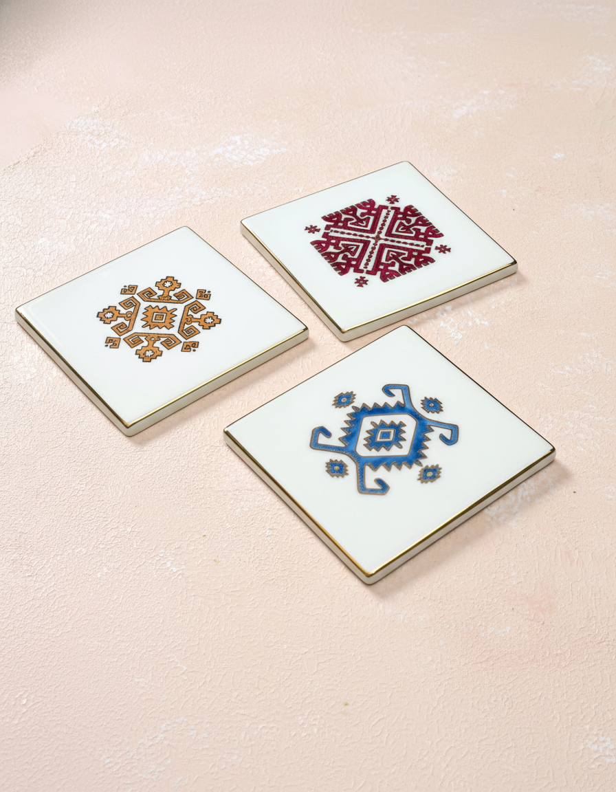 Arabesque Coasters - Set of 3