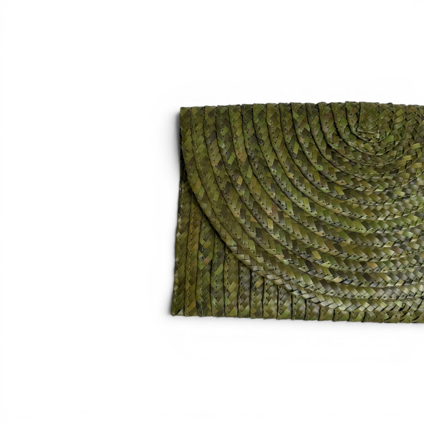 Sophia Palm Clutch - Green