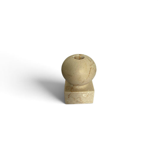 Orb Marble Candle Holder