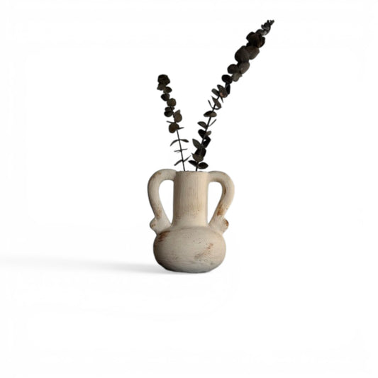 Paulo Mini Terracotta Amphora