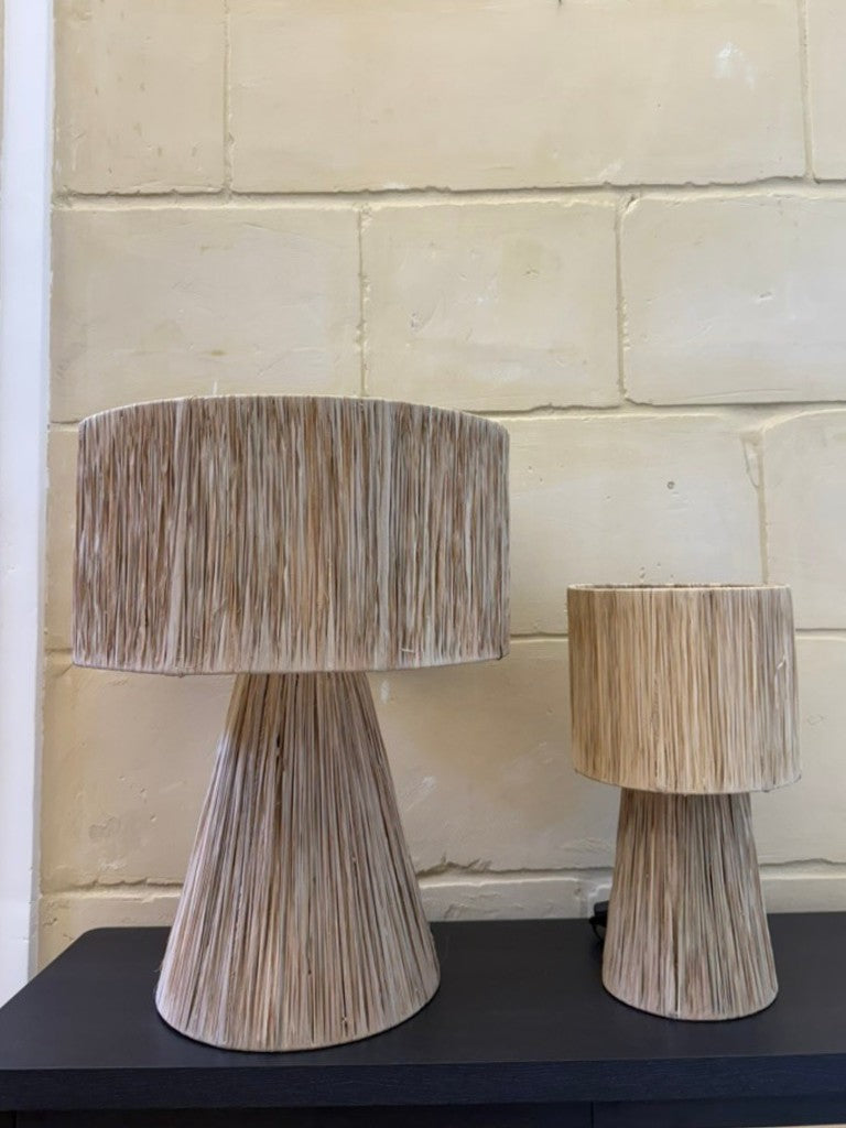 Tala Woven Raffia Lampshade - Natural