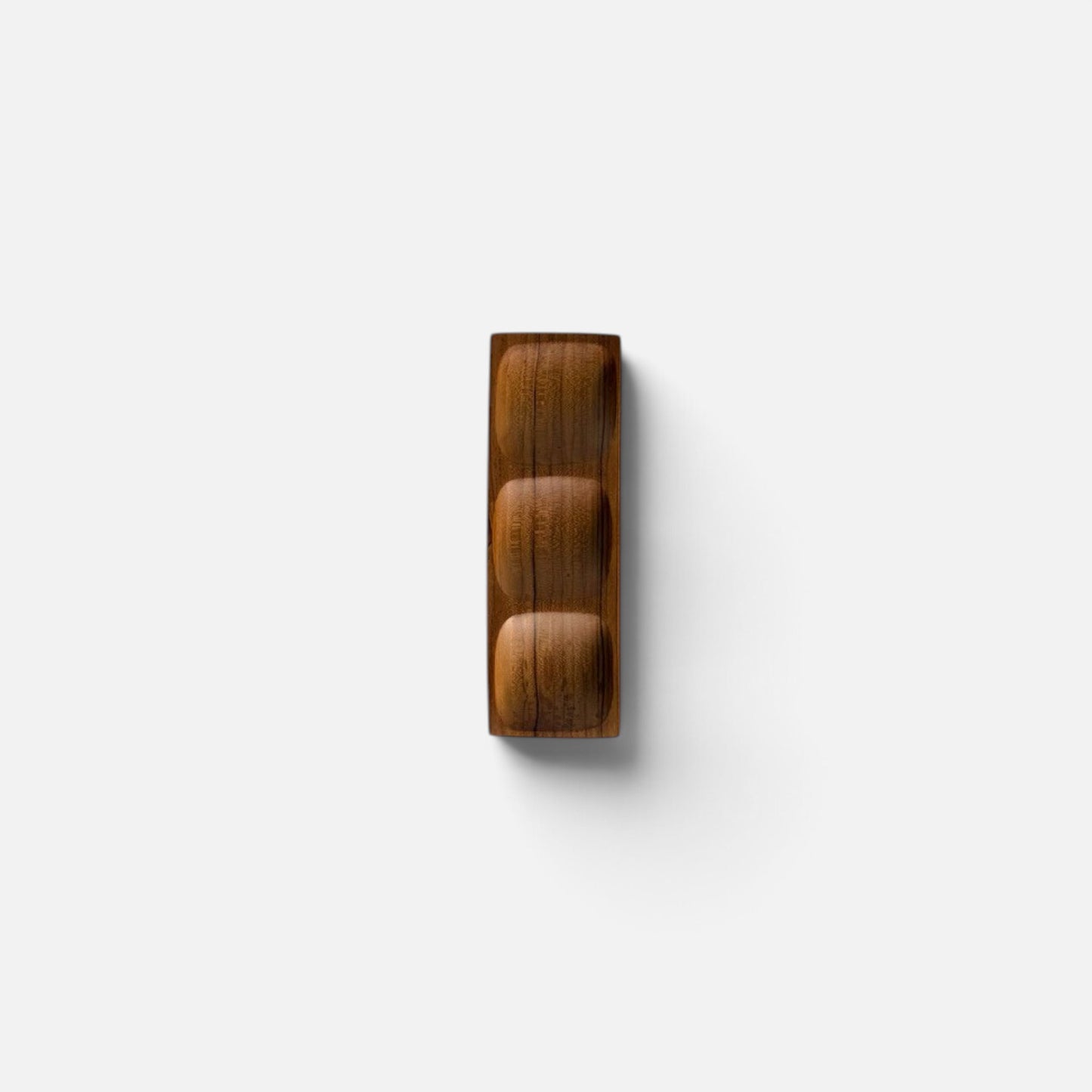 Trio Teak Portion Platter