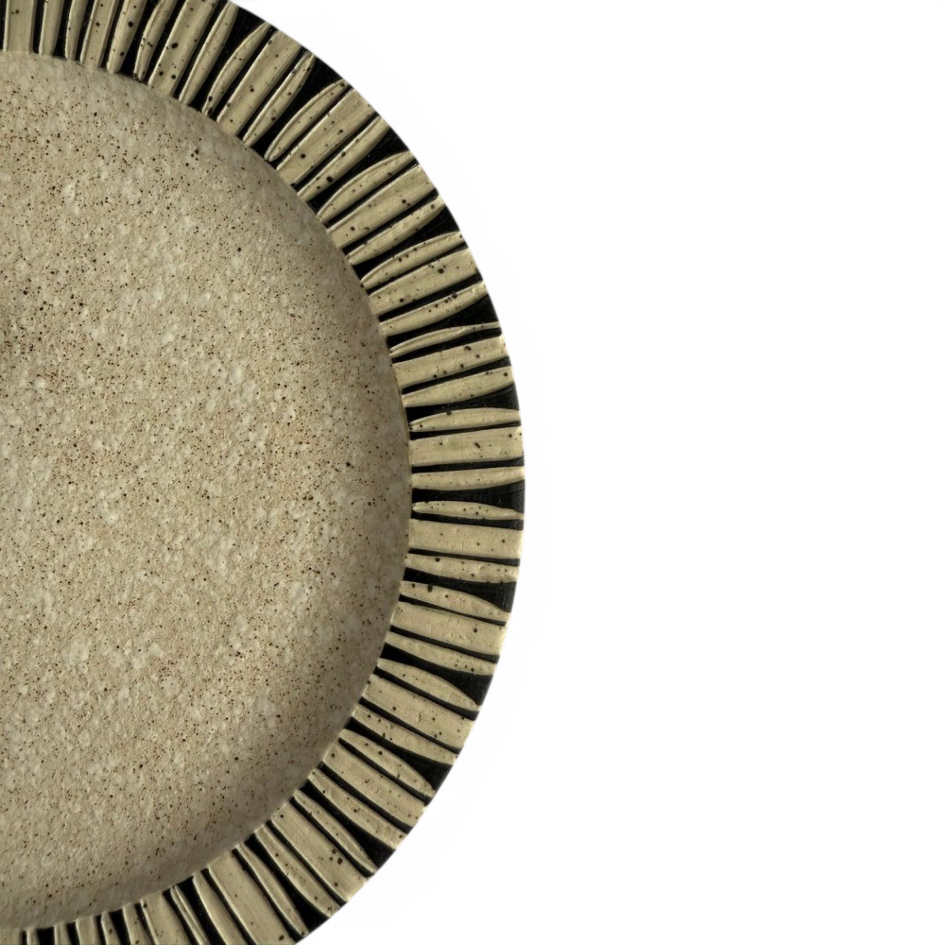Stoneware Durable Plate Malta