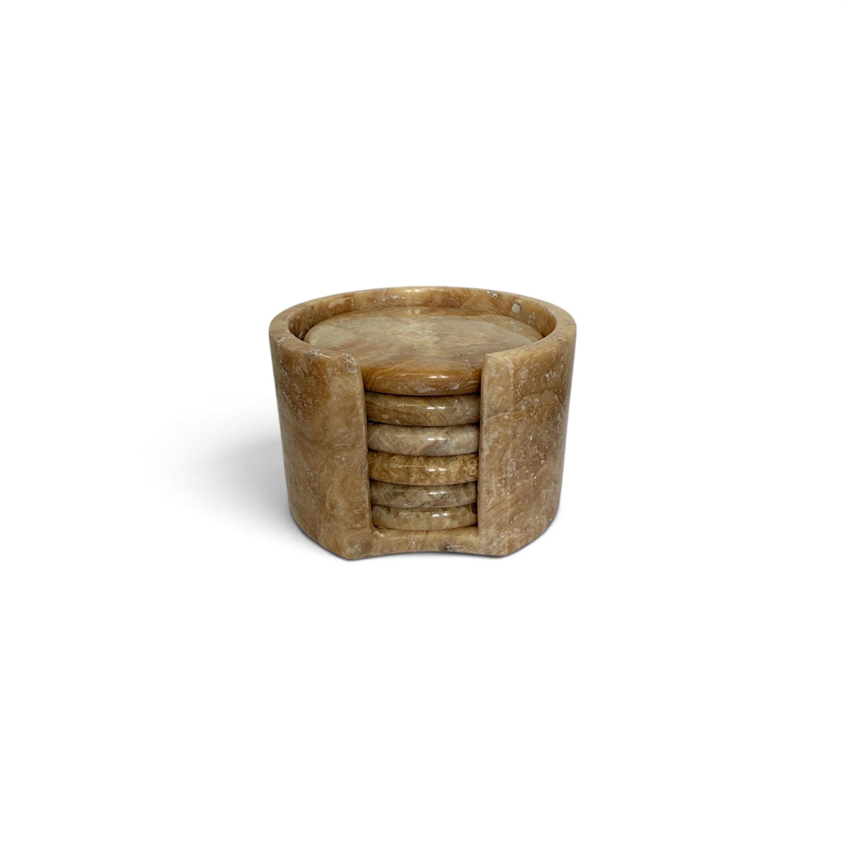 Strata Onyx Coaster Set