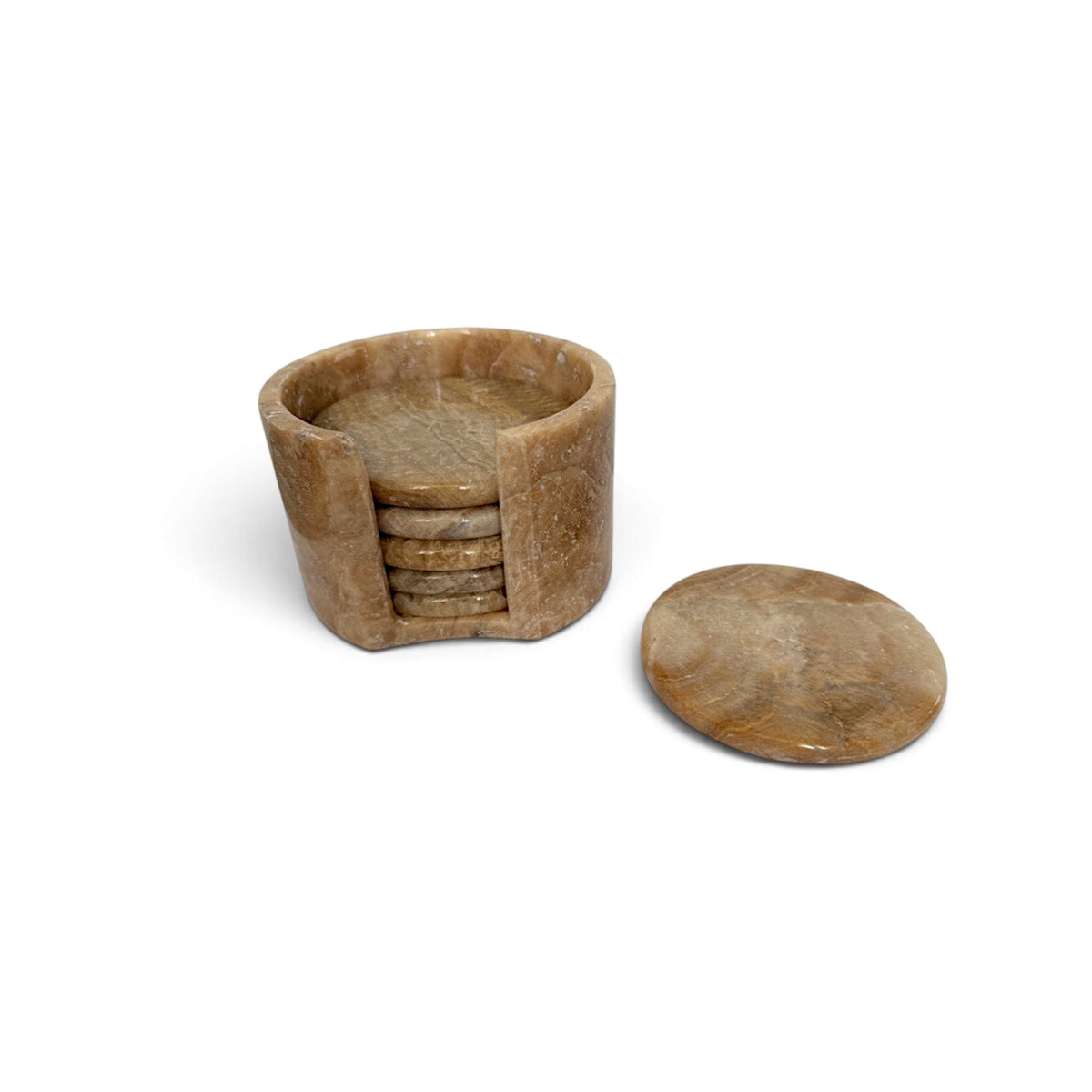 Strata Onyx Coaster Set