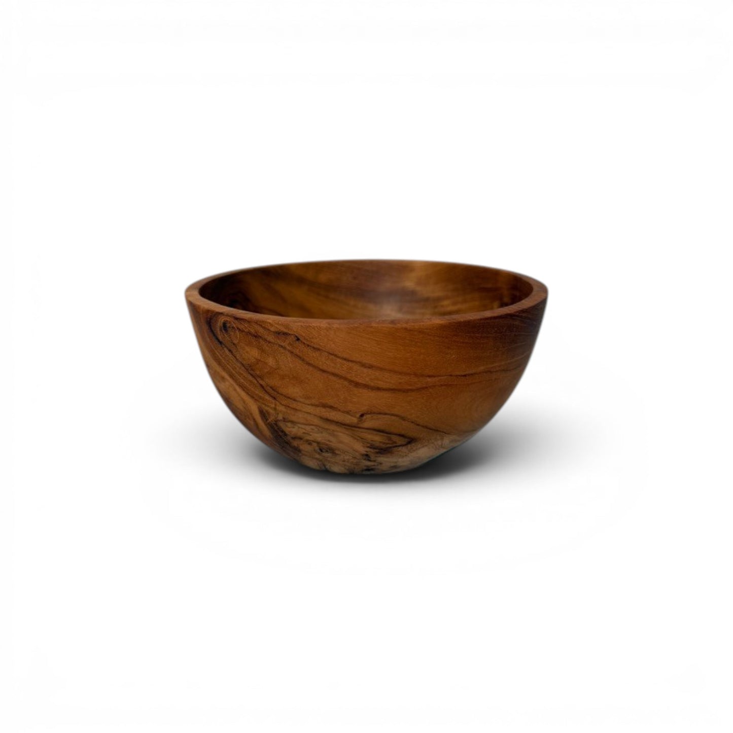 Artisan Teak Wood Bowl
